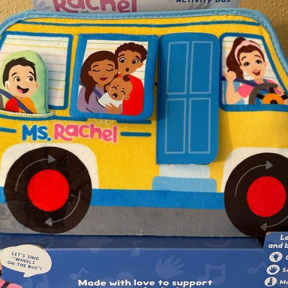 Ms. Rachel Tummy Time Activity Bus - Picture 3 of 11